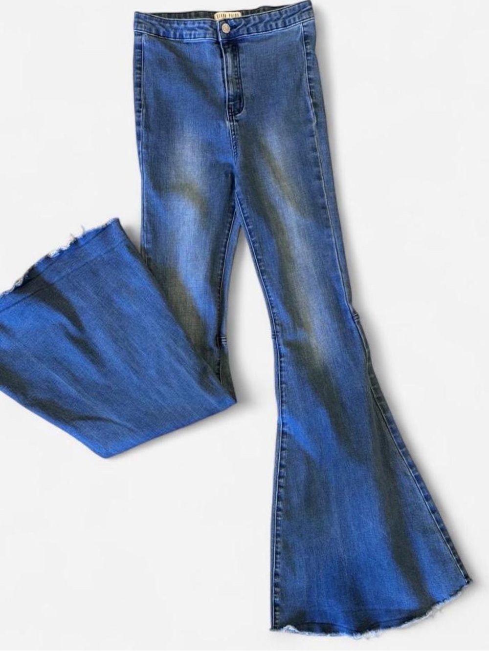 Blank Paige Extreme Flare Bell Bottom Jeans Medium